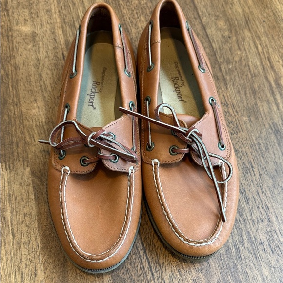 Rockport Other - Rockport Men's Brown Leather Boat Shoes